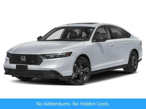 Platinum White Pearl 2024 Honda Accord Hybrid Sport-L