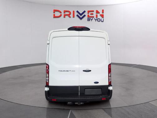 Oxford White 2025 Ford Transit-250 148 WB Medium Roof Cargo