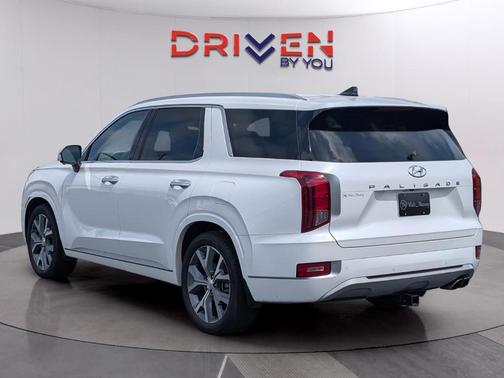 Hyper White 2021 Hyundai PALISADE Limited