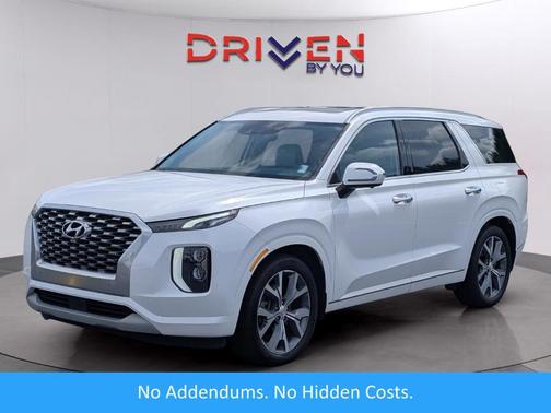 Hyper White 2021 Hyundai PALISADE Limited