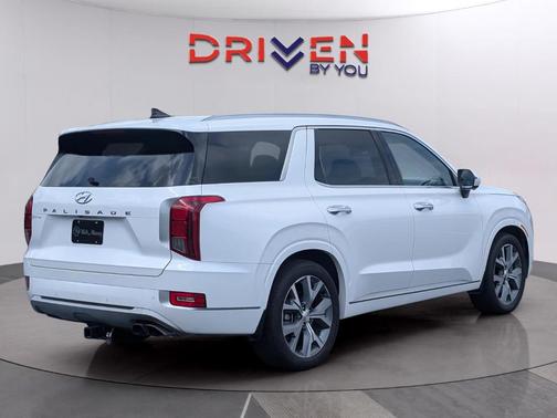 Hyper White 2021 Hyundai PALISADE Limited