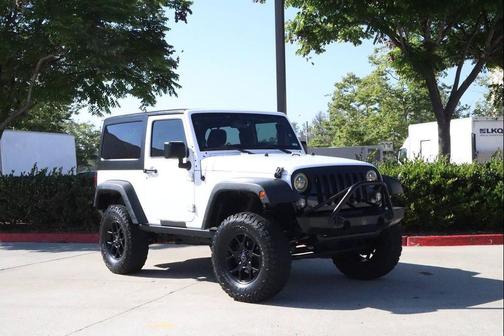 Bright White Clearcoat 2014 Jeep Wrangler Sport