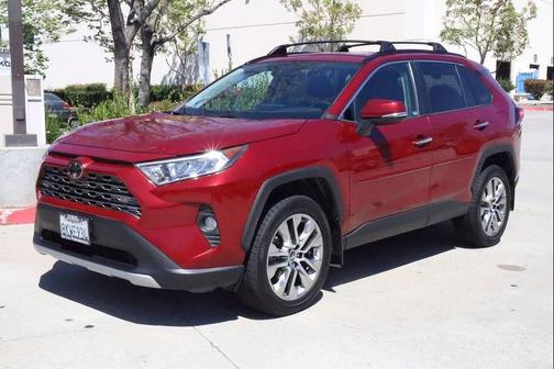 Maroon 2019 Toyota RAV4 Limited