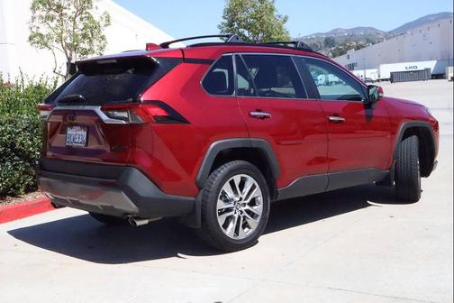 Maroon 2019 Toyota RAV4 Limited