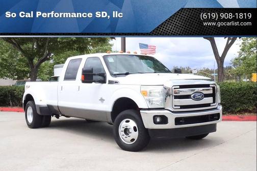 Oxford White 2014 Ford F-350 Lariat