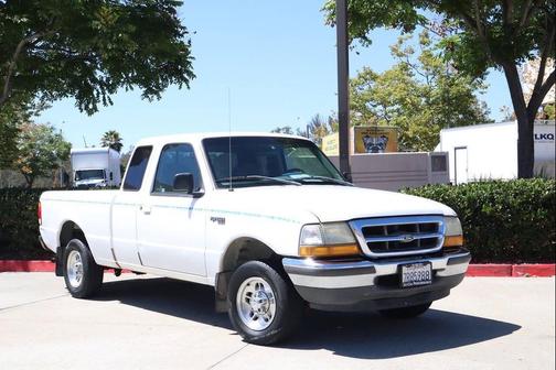 Oxford White Clearcoat 1998 Ford Ranger XL SuperCab