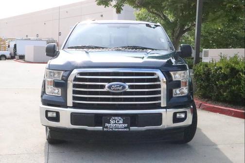 Blue 2017 Ford F-150 XLT