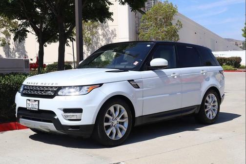 White 2016 Land Rover Range Rover Sport 3.0L Turbocharged Diesel HSE Td6