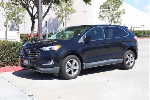 Agate Black Metallic 2022 Ford Edge SEL