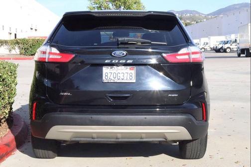 Agate Black Metallic 2022 Ford Edge SEL