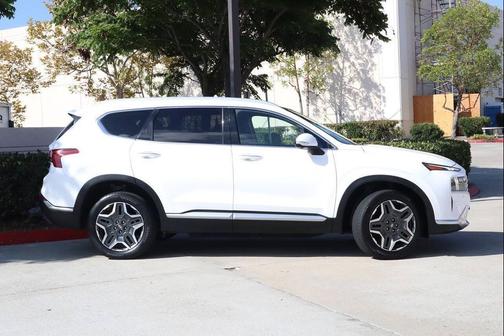 Quartz White 2022 Hyundai SANTA FE Limited