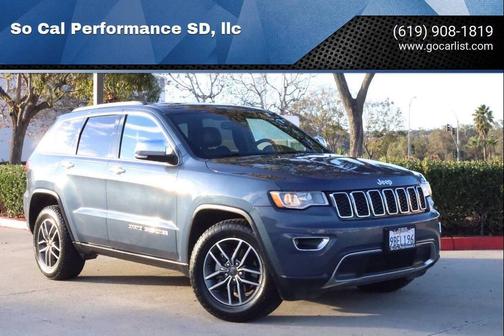 Slate Blue Pearlcoat 2020 Jeep Grand Cherokee Limited SUV
