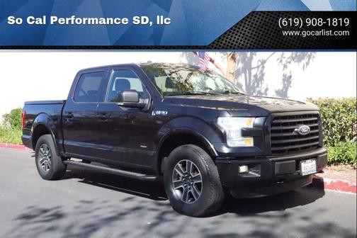 Tuxedo Black Metallic 2015 Ford F-150 XLT Truck