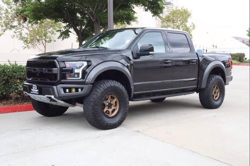 Shadow Black 2018 Ford F-150 Raptor