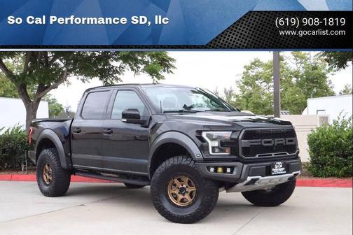 Shadow Black 2018 Ford F-150 Raptor
