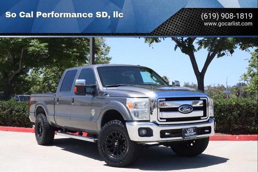 Black 2012 Ford F-250 Lariat