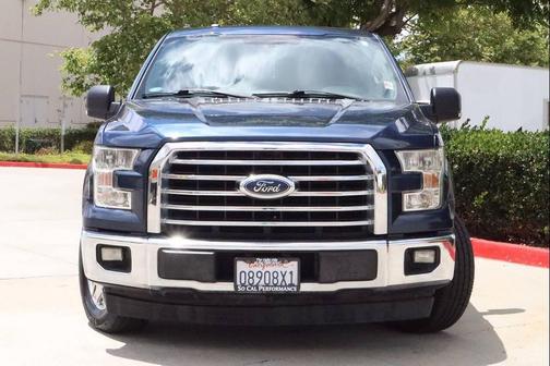 Blue 2017 Ford F-150 XLT