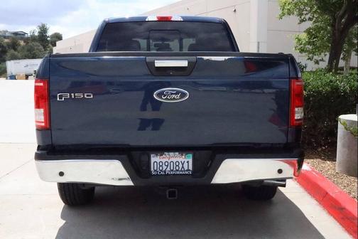 Blue 2017 Ford F-150 XLT