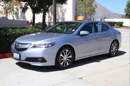 Silver 2015 Acura TLX Base