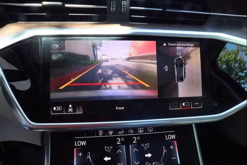 White 2019 Audi A6 55 Premium Plus