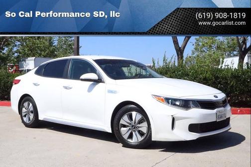 Snow White Pearl 2019 Kia Optima Hybrid EX