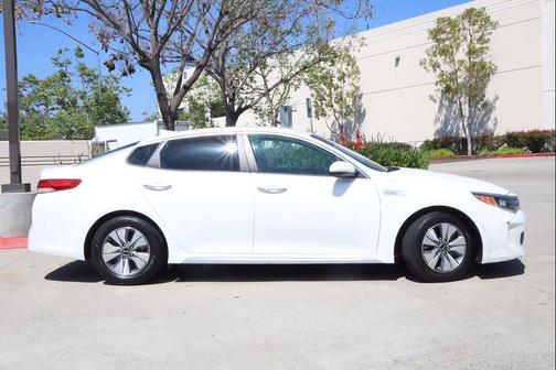 Snow White Pearl 2019 Kia Optima Hybrid EX