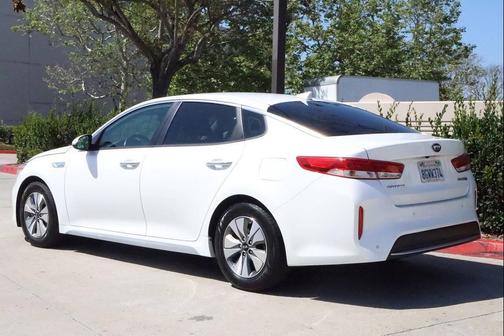 Snow White Pearl 2019 Kia Optima Hybrid EX