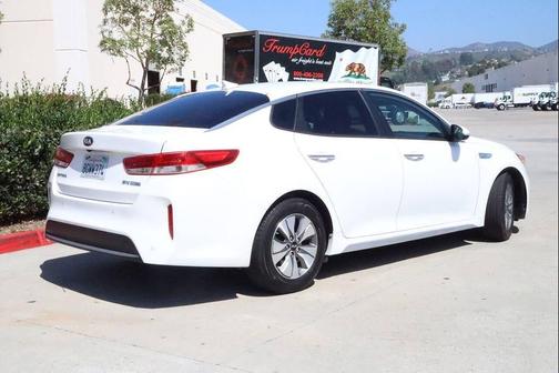 Snow White Pearl 2019 Kia Optima Hybrid EX