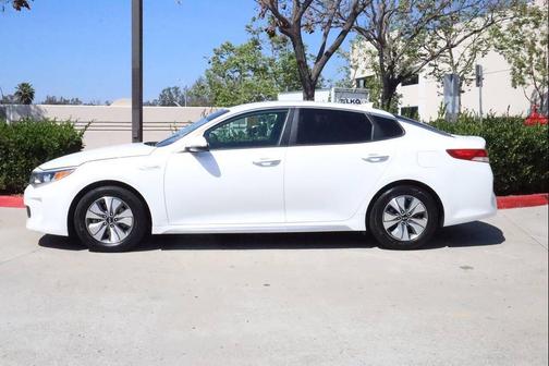 Snow White Pearl 2019 Kia Optima Hybrid EX