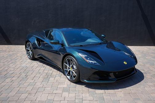 Dark 2024 Lotus Emira V6 First Edition