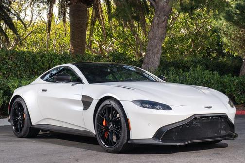 Satin White 2021 Aston Martin Vantage Manual