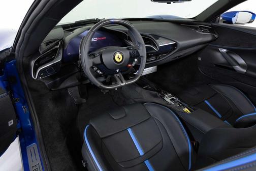 Blue 2024 Ferrari SF90 Spider Base