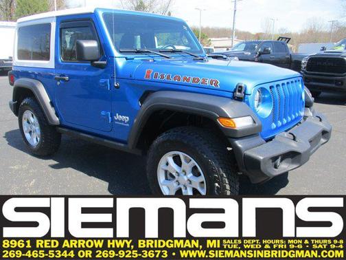 2021 Jeep Wrangler Islander 4X4