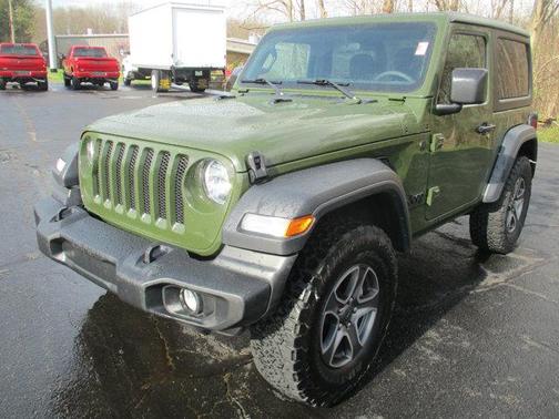 Sarge Green Clearcoat 2023 Jeep Wrangler Sport S