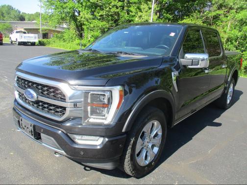 Agate Black Metallic 2021 Ford F-150 Platinum