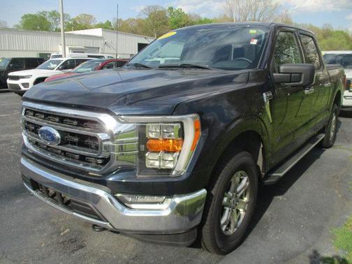 Antimatter Blue Metallic 2023 Ford F-150 XLT