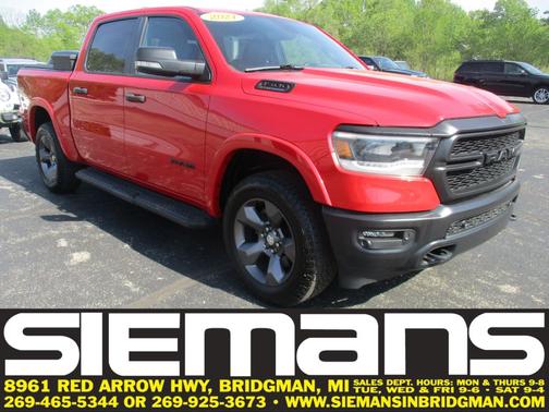 Flame Red Clearcoat 2021 RAM 1500 Big Horn/Lone Star
