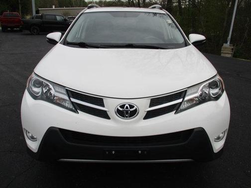Super White 2015 Toyota RAV4 XLE