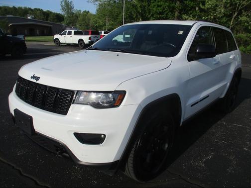 Bright White Clearcoat 2018 Jeep Grand Cherokee Upland