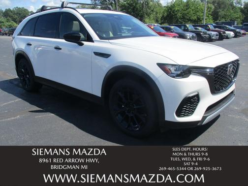 Rhodium White Premium 2026 Mazda CX-70 3.3 Turbo Premium SUV