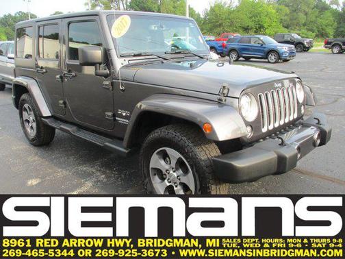2017 Jeep Wrangler Unlimited Sahara