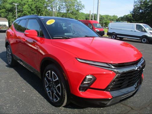 Red Hot 2023 Chevrolet Blazer RS