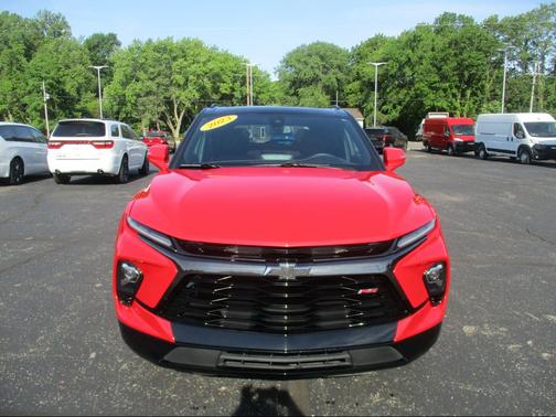 Red Hot 2023 Chevrolet Blazer RS