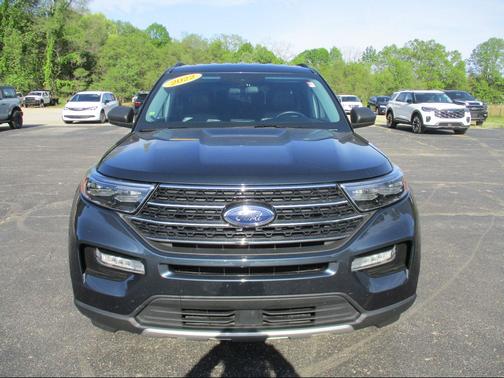 Stone Blue Metallic 2022 Ford Explorer XLT