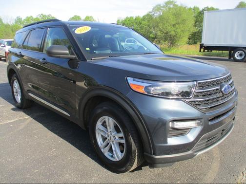 Stone Blue Metallic 2022 Ford Explorer XLT