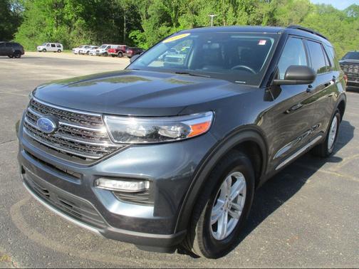 Stone Blue Metallic 2022 Ford Explorer XLT