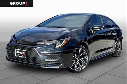 Black Sand Pearl 2022 Toyota Corolla SE