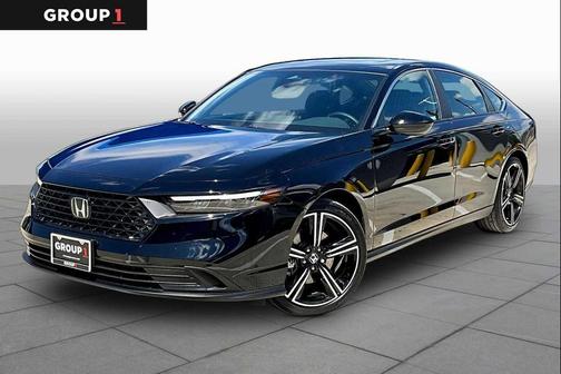 Crystal Black Pearl 2025 Honda Accord Hybrid Sport