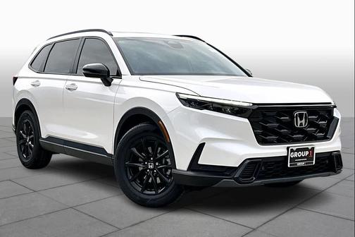 Platinum White Pearl 2026 Honda CR-V Hybrid Sport-L FWD