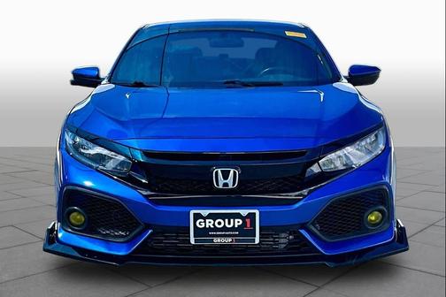 Aegean Blue Metallic 2019 Honda Civic Si Base